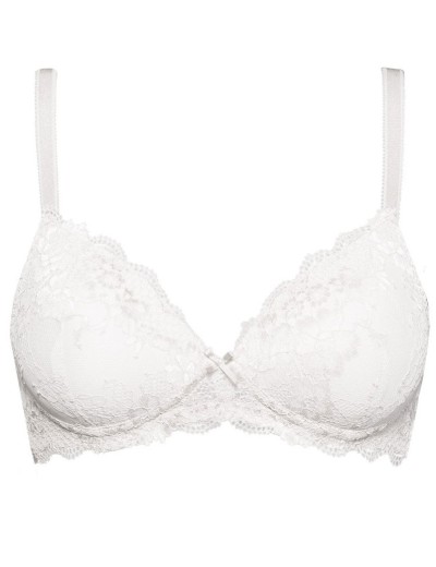 Кружевной бюстгальтер пуш-ап без каркасов Sielei WONDER LACE 2446 bianco, Цвет: bianco (белый), Размеры: 75B, изображение 3