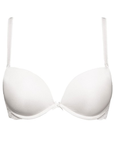 Бюстгальтер планж супер пуш-ап Sielei WONDER LACE 2448 bianco, Цвет: bianco (белый), Размеры: 70B, изображение 5