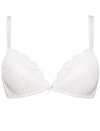 Кружевной бескостный бюстгальтер Sielei WONDER LACE 2458 bianco, Цвет: bianco (белый), Размеры: 90B, изображение 3