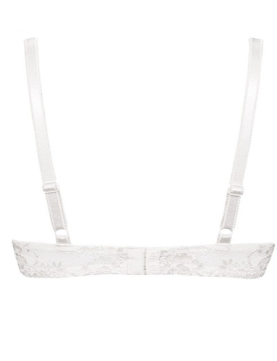 Кружевной бескостный бюстгальтер Sielei WONDER LACE 2458 bianco, Цвет: bianco (белый), Размеры: 90B, изображение 4