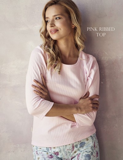 Хлопковая пижама с брюками Taro AMORA 2990-01, Цвет: розовый, Размеры: S, изображение 3