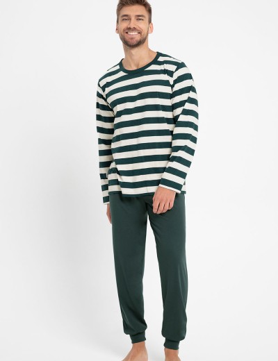 Мужская пижама Taro BLAKE 3080-3081-01, Цвет: зеленый, Размеры: M, изображение 2