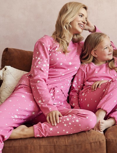 Утепленная пижама с брюками Taro ERYKA 3029-01, Цвет: розовый, Размеры: S, изображение 4