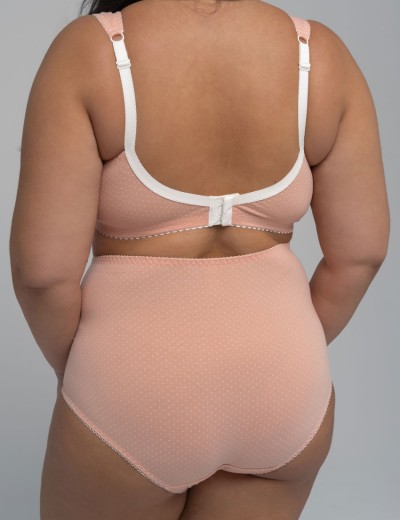 Усиленный бюстгальтер из хлопка Valmira 1104/C нектар персика в крапинку, Цвет: нектар персика в кра, Размеры: 75G, изображение 9