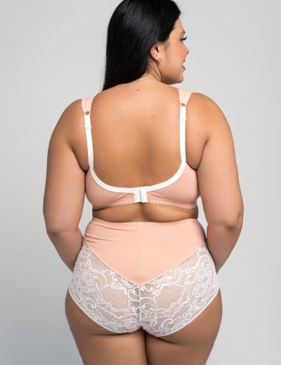 Бюстгальтер из хлопка Valmira 1101/С-1102/C нектар персика в крапинку, Цвет: нектар персика в кра, Размеры: 80E, изображение 8