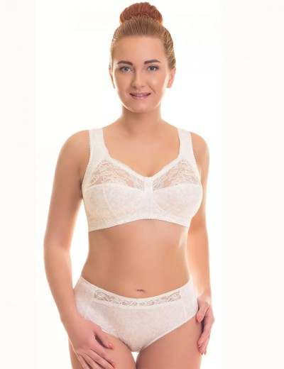 Усиленный бюстгальтер из хлопка Valmira 1104/C молоко с аметистом, Цвет: молоко с аметистом, Размеры: 105H, изображение 7