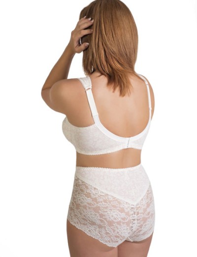 Бюстгальтер из хлопка Valmira 1101/С-1102/C молоко с аметистом, Цвет: молоко с аметистом, Размеры: 85G, изображение 8