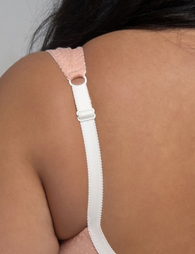 Бюстгальтер из хлопка Valmira 1101/С-1102/C нектар персика в крапинку, Цвет: нектар персика в кра, Размеры: 80E, изображение 6