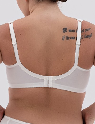 Бюстгальтер больших размеров Valmira 1107 / 1108 молоко с голубым, Цвет: молоко с голубым, Размеры: 90J, изображение 2