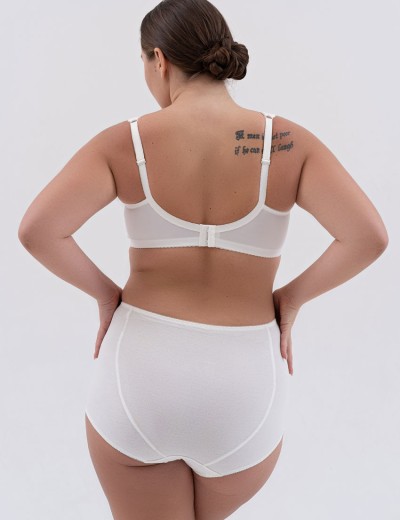 Бюстгальтер больших размеров Valmira 1107 / 1108 молоко с голубым, Цвет: молоко с голубым, Размеры: 90J, изображение 7