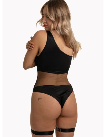 Чувственное боди Anais KORA, Цвет: черный, Размеры: L/XL, изображение 3