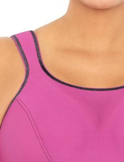 Спортивный бюстгальтер Glamorise GI9160 розовый, Цвет: розовый, Размеры: 100C, изображение 3