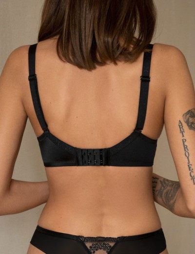 Бюстгальтер пуш-ап Kris Line FORTUNA COMFORT brassiere s-class черный, Цвет: черный, Размеры: 70DD, изображение 2