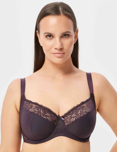 Бюстгальтер с мягкой чашкой Milavitsa 104960 джем/нюд, Цвет: джем/нюд, Размеры: 90F, изображение 5