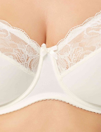 Бюстгальтер с мягкой чашкой Milavitsa 104960 приглушенный белый, Цвет: приглушенный белый, Размеры: 90F, изображение 5