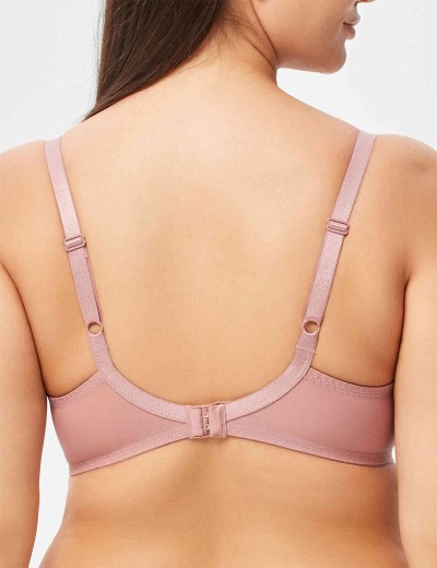 Бюстгальтер-минимайзер мягкий Milavitsa 127630 камелия/нюд, Цвет: камелия/нюд, Размеры: 85E, изображение 2
