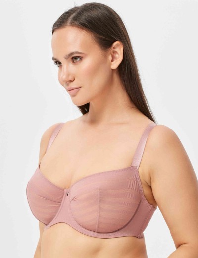 Бюстгальтер балконет мягкий Milavitsa 127640 камелия/нюд, Цвет: камелия/нюд, Размеры: 85E, изображение 4 Бюстгальтер балконет мягкий Milavitsa 127640 камелия/нюд, Цвет: камелия/нюд, Размеры: 85E, изображение 4