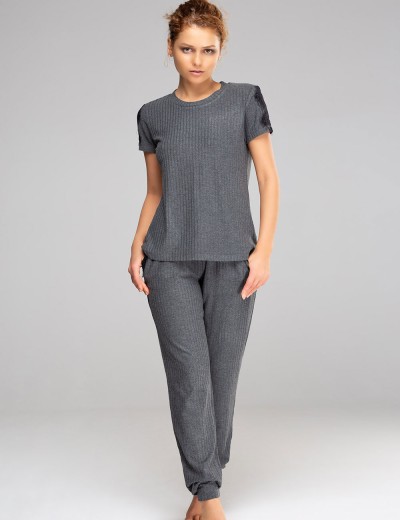 Женский домашний комплект Opium M-57/P-46, Цвет: серый, Размеры: S, изображение 2