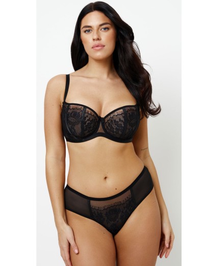 Трусы бразилиана Subtille AIDA braz черный, Цвет: черный, Размеры: M, изображение 4