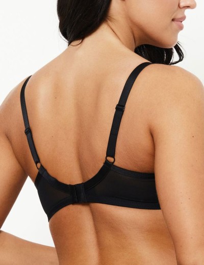 Бюстгальтер мягкий Subtille AVRIL soft, Цвет: черный+телесный, Размеры: 65H, изображение 2