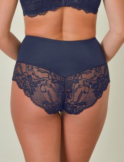 Высокие трусы VOVA LAURA V32541 темно-синий, Цвет: темно-синий, Размеры: XL, изображение 2