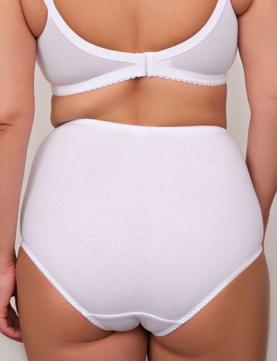 Трусы макси хлопковые Valmira 2918/B белый, Цвет: белый, Размеры: 4XL, изображение 2