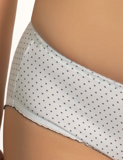 Трусы слипы хлопковые Valmira 2923/C белый в крапинку, Цвет: белый в крапинку, Размеры: S, изображение 3