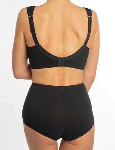 Трусы хлопковые высокие Valmira 2915 блеск луны, Цвет: блеск луны, Размеры: M, изображение 4