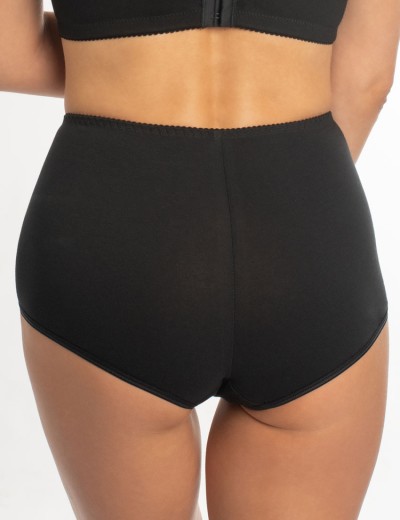 Трусы хлопковые высокие Valmira 2915 блеск луны, Цвет: блеск луны, Размеры: M, изображение 2