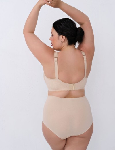 Бюстгальтер хлопковый с перфорацией Valmira 1145/A пион ажур, Цвет: пион ажур, Размеры: 100C, изображение 9