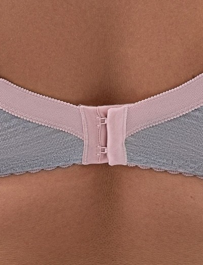 Натуральный бюстгальтер Valmira 1203/C серый меланж, Цвет: серый меланж, Размеры: 80F, изображение 6