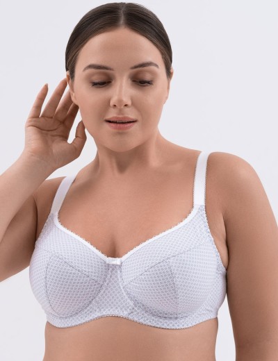 Бюстгальтер из хлопка Valmira 1203/G жемчужно-серый, Цвет: жемчужно-серый, Размеры: 80D, изображение 3