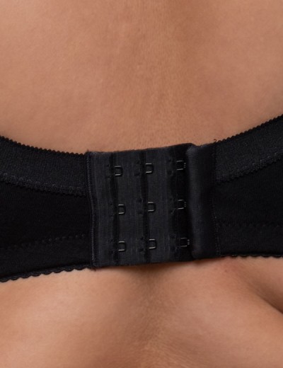 Хлопковый бюстгальтер на каркасах Valmira 1204 тисненый черный, Цвет: тисненый черный, Размеры: 80I, изображение 7