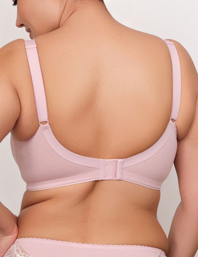 Бюстгальтер из хлопка без косточек Valmira 1206/C лотос, Цвет: лотос, Размеры: 80B, изображение 2