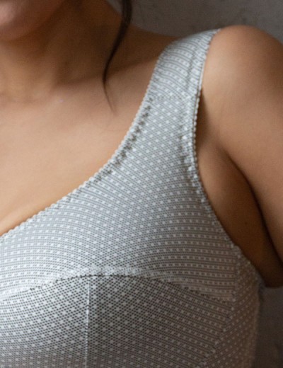 Бюстгальтер с широкими бретелями Valmira 1121/G молочная графика, Цвет: молочная графика, Размеры: 110C, изображение 5