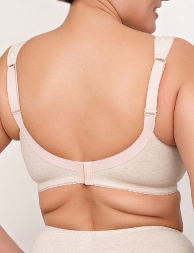 Льняной бюстгальтер с широкими бретелями Valmira 1121/L, Цвет: лен, Размеры: 105D, изображение 2