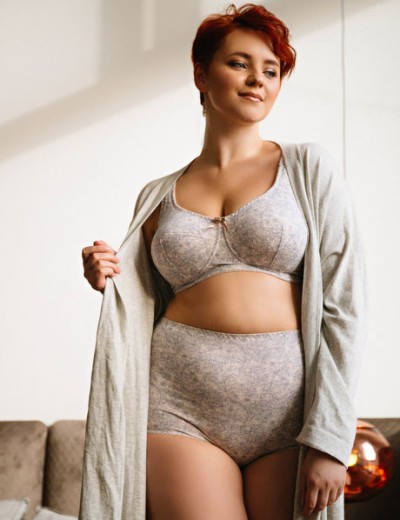 Бюстгальтер с широкими бретелями Valmira 1121/G синий меланж, Цвет: синий меланж, Размеры: 105I, изображение 7