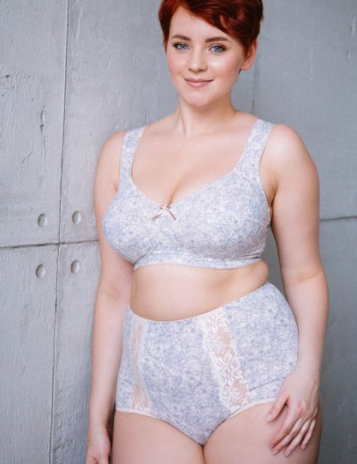 Бюстгальтер с широкими бретелями Valmira 1121/G синий меланж, Цвет: синий меланж, Размеры: 105I, изображение 8