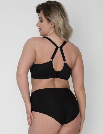 Бюстгальтер-топ мягкий Akcent A-78 M черный, Цвет: черный, Размеры: 110D, изображение 2