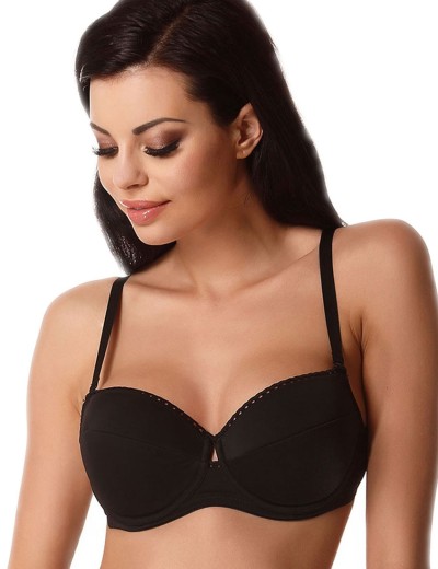 Бюстгальтер балконет Alles ELENA II U черный, Цвет: черный, Размеры: 65F, изображение 2