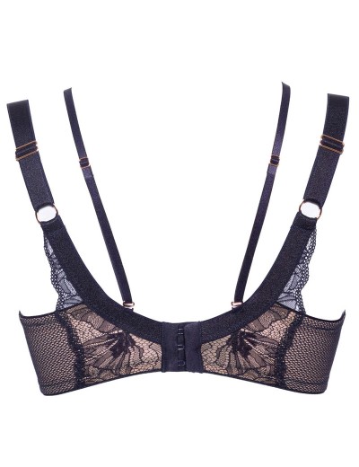 Бюстгальтер с поролоном Alles VOLARE U/W темно-синий, Цвет: темно-синий, Размеры: 70D, изображение 10