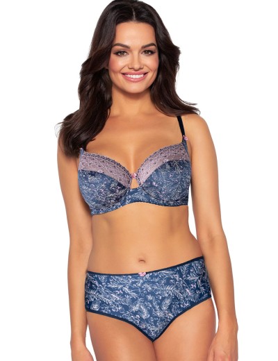 Бюстгальтер мягкий Ava CIAO BELLA 1886/1 M, Цвет: темно-синий, Размеры: 100C, изображение 4