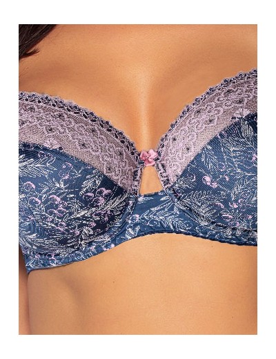 Бюстгальтер мягкий Ava CIAO BELLA 1886/1 M, Цвет: темно-синий, Размеры: 100C, изображение 3