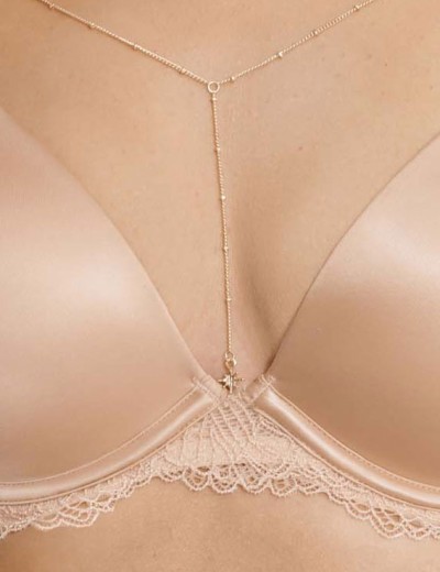 Бюстгальтер с гладкой чашкой Esotiq IDALIS 40999 светло-бежевый, Цвет: светло-бежевый, Размеры: 75D, изображение 4