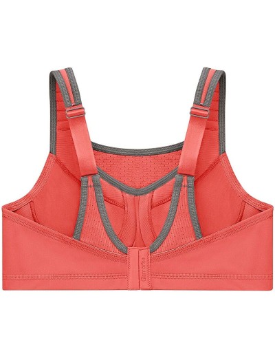 Спортивный бюстгальтер для фитнеса Glamorise GI9167 коралл, Цвет: коралл, Размеры: 100B, изображение 7