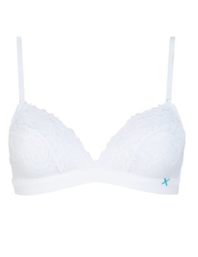 Треугольный бюстгальтер без косточек Infiore PIZZO 5010 bianco, Цвет: bianco (белый), Размеры: 70B, изображение 3