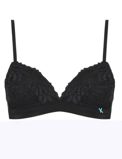 Треугольный бюстгальтер без косточек Infiore PIZZO 5010 nero, Цвет: nero (черный), Размеры: 75B, изображение 2