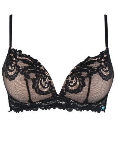 Бюстгальтер пуш-ап без косточек Infiore PIZZO 5011 luxury black, Цвет: luxury black (черный+беж), Размеры: 80B, изображение 3 Бюстгальтер пуш-ап без косточек Infiore PIZZO 5011 luxury black, Цвет: luxury black (черный+беж), Размеры: 80B, изображение 3