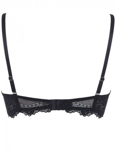 Бюстгальтер анжелика пуш-ап Lormar DELUXE nero, Цвет: nero (черный), Размеры: 65B, изображение 6