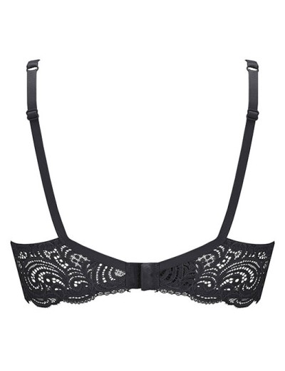 Бюстгальтер балконет Lormar FRIZZANTE PLUNGE nero, Цвет: nero (черный), Размеры: 75B, изображение 6